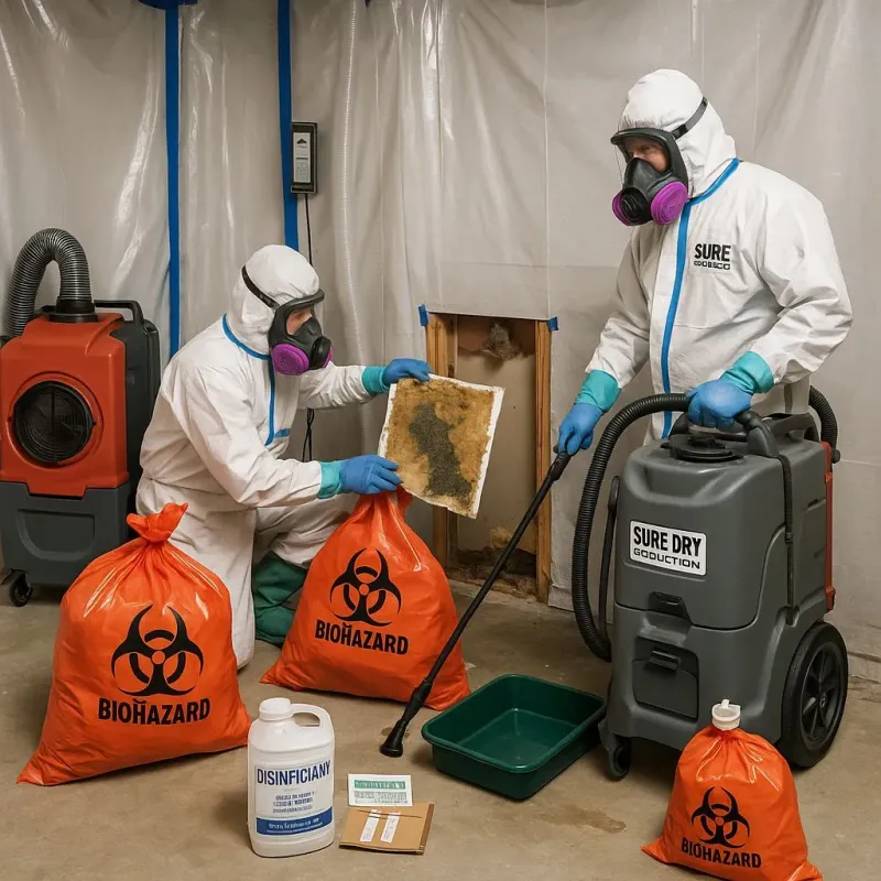 Contaminated Water Handling Protocols process in Bellaire, TX