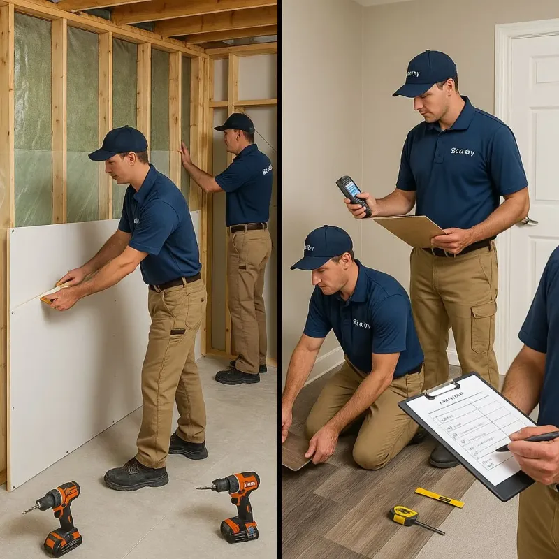 Repairs and Reconstruction process in Bellaire, TX