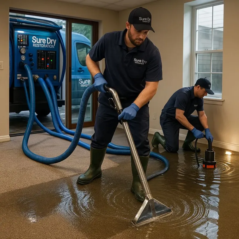 Water Extraction and Removal process in Bellaire, TX
